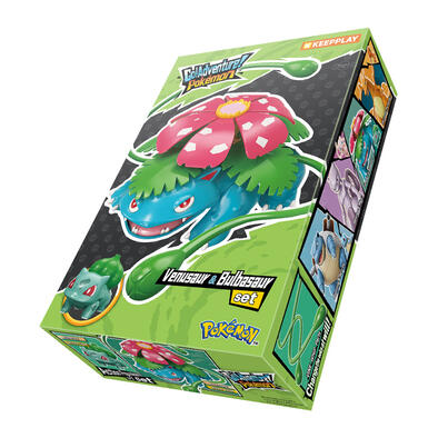 Qman Keepplay Pokemon Venusaur & Bulbasaur Set