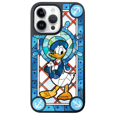 i-Smart Stained Glass Mirror Phone Case - Disney Donald Duck With MagSafe (iPhone 16 Pro)