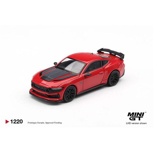 MINI GT Ford Mustang Dark Horse Race Red /Blister Packaging