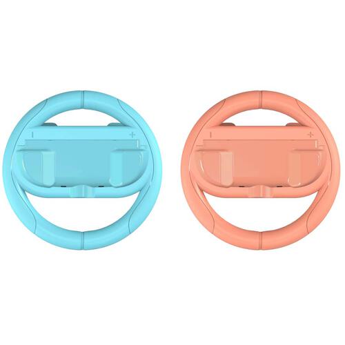 手掣方向盤一對 - 紅藍