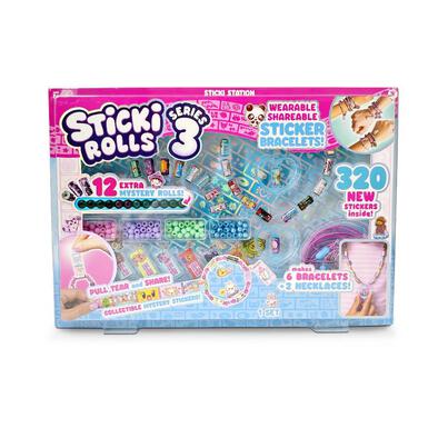 Sticki Rolls系列 3 貼紙卷 貼紙手作工作台 - 隨機發貨 (單件裝)