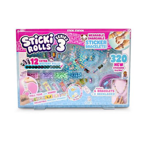 Sticki Rolls系列 3 貼紙卷 貼紙手作工作台 - 隨機發貨 (單件裝)