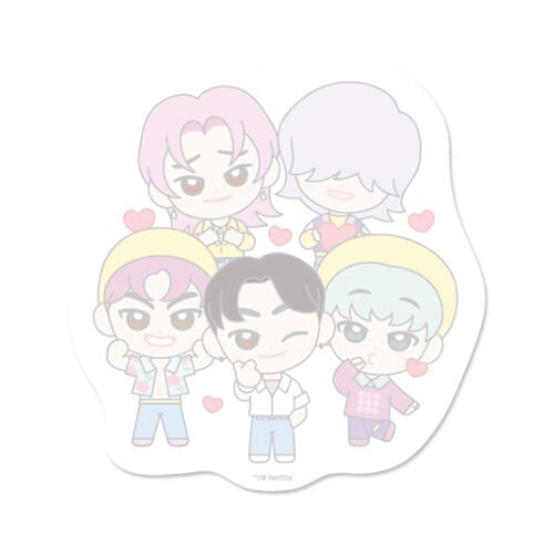 KPop Demon Hunters Sticky Note - Saja Boys