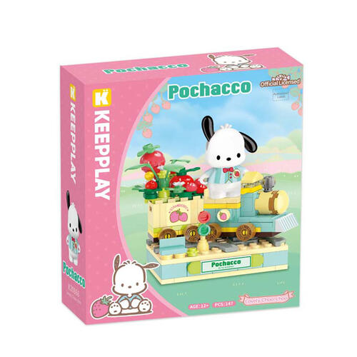 KEEPPLAY Pochacco Strawberry Train