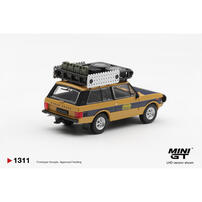 (網店預購) MINI GT Range Rover 1981 Camel Trophy Sumatra N.Sudmann & F.Hofmann / Blister Packaging (預計2026年9月發貨)