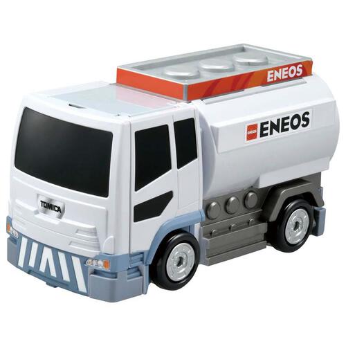 Tomica Transform Tank Truck Gas Station
