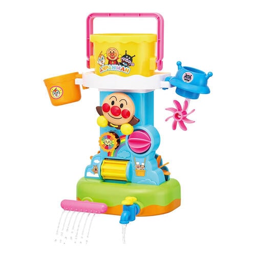 Anpanman Bucket Splash! Splash Bath Toy