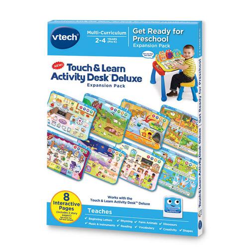 Vtech T&L Activity Desk Get Ready For Preschool