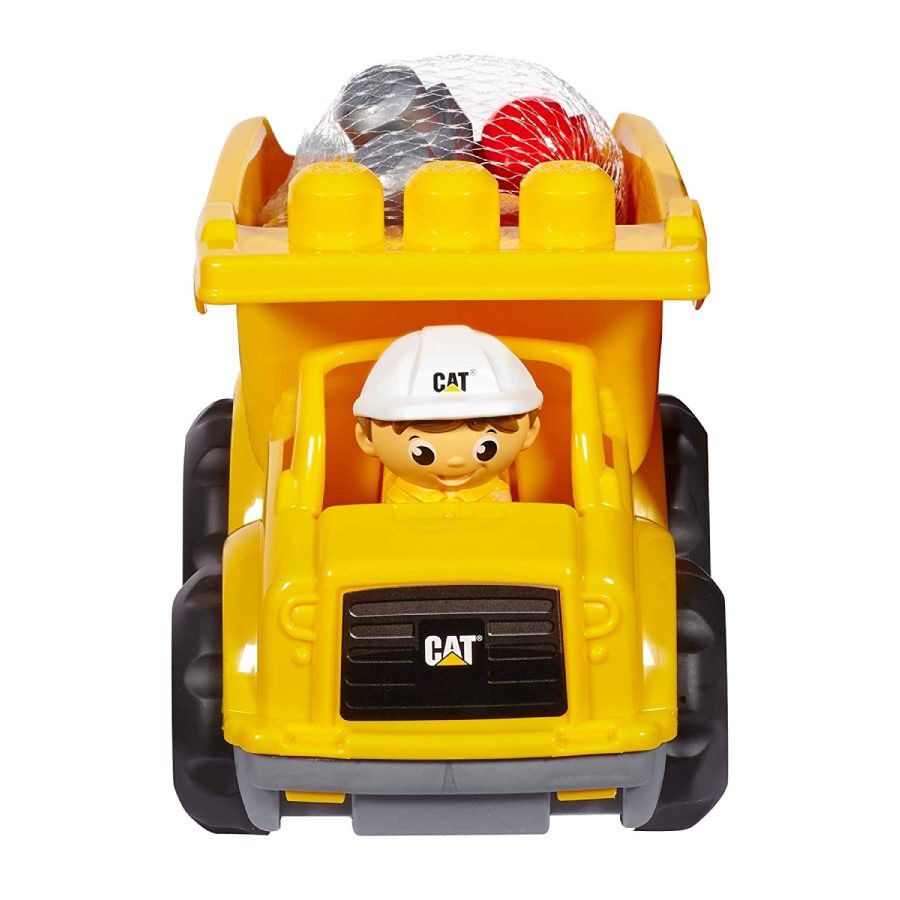 mega bloks cat dump truck