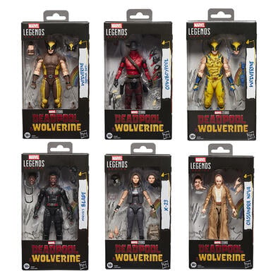 Marvel Legends Series Deadpool & Wolverine Action Figure - Assorted (1 Pc)