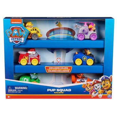 Paw Patrol Core Pup Squad Racer 6 pack 