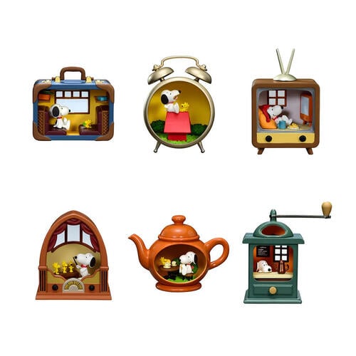 Re-ment Snoopy's Antique Diorama Collection Blind Box Single Pack - Assorted