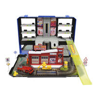 playpop 手提盒式雙面場景及合金車禮盒裝