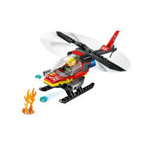 LEGO City Fire Rescue Helicopter 60411