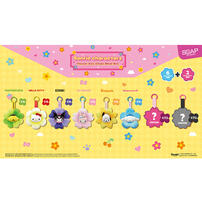 Sanrio Character Flower Key Chain Blind Box - Assorted