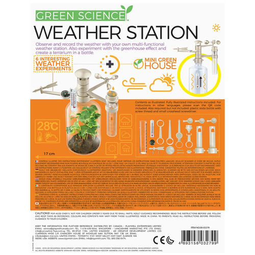 4M Green Science Weather Station
