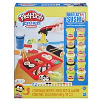 Play-Doh培樂多 廚房創作系列麵條與壽司玩具套裝
