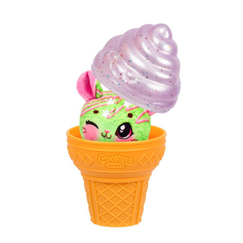 Cookeez Makery 滑滑雪糕毛公仔系列2單件裝 - 隨機發貨