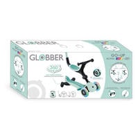 Globber高樂寶 Go&bull;Up Active Lights 360&deg; 三合一可折疊發光滑板車 - 薄荷綠色