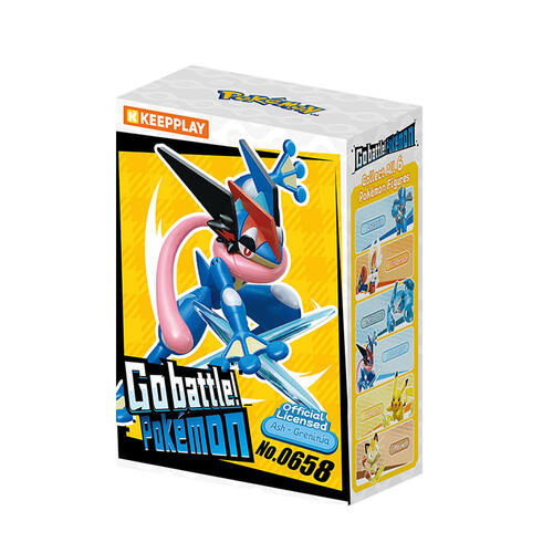 Qman Keepplay 寶可夢可動對戰系列第一彈 甲賀忍蛙