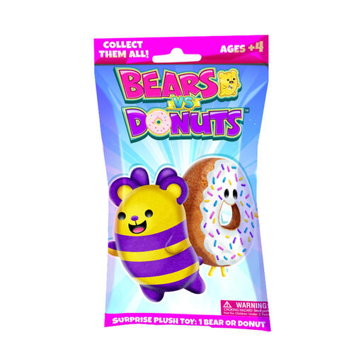Bears Vs Donuts豆袋公仔驚喜包 - 隨機發貨