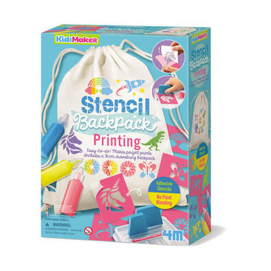 4M Stencil Backpack Printing