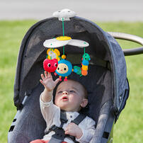 Fisher-Price費雪 歡樂世界嬰兒車花花玩具