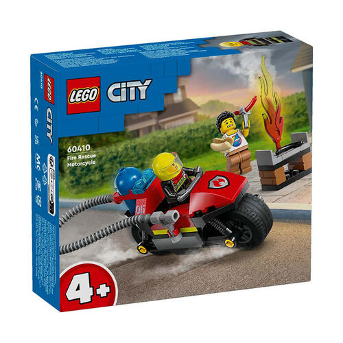 LEGO樂高城市系列 消防救援摩托車 60410