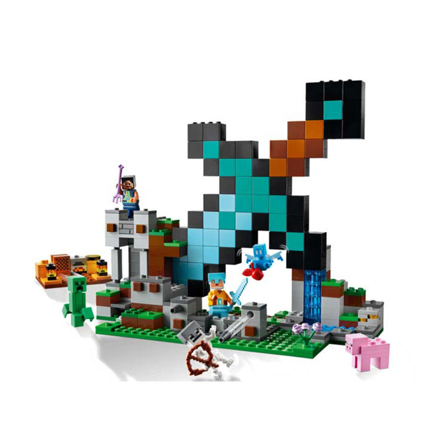 Lego minecraft sword sales