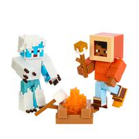Minecraft創世神 設計師系列-終界雪人驚魂故事模型套組