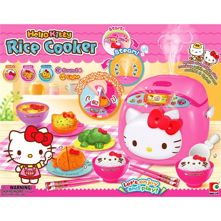 hello kitty rice cooker toy