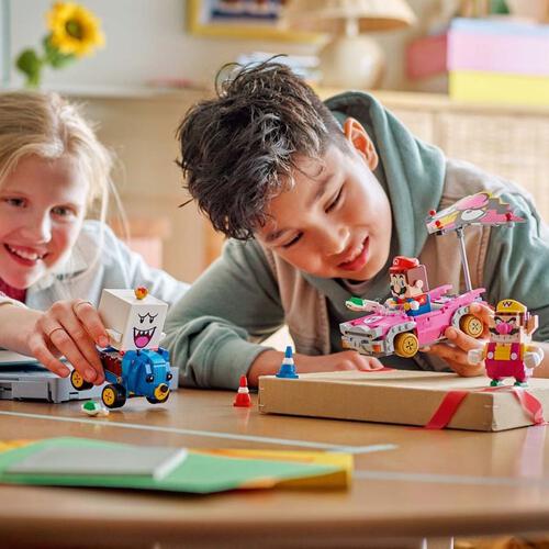 LEGO樂高超級馬利奧系列 瑪利歐賽車 - 瓦利歐與害羞幽靈王 72038