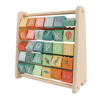 playpop Wooden Double-Sided Activity Panel