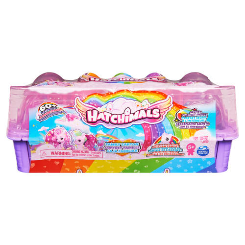 Hatchimals魔法寵物蛋 家庭系列獨角獸家族12件蛋盒裝