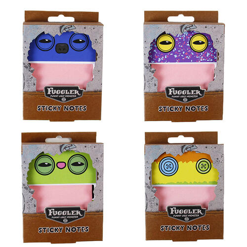 Fuggler Tongue Shape Sticky Notes - Assorted (1 Pc)