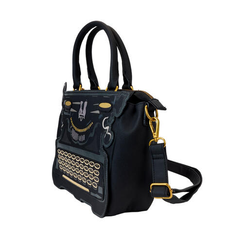 Loungefly NETFLIX星期三打字機斜孭袋