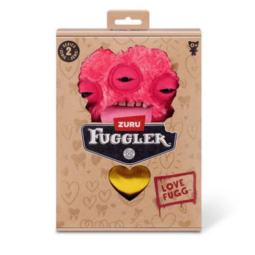 Fuggler 愛心系列- 煩惱星怪 (紅色)
