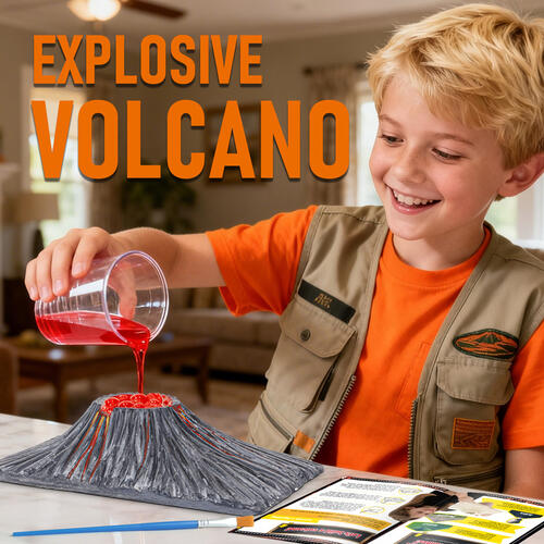 Piano Potato Explosive Volcano Eruption Kit