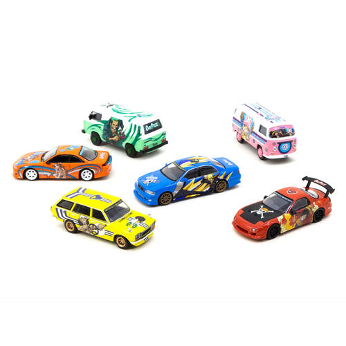 Tarmac Works x One Piece Model Car Collection Single Pack (Volume 1) - Assorted