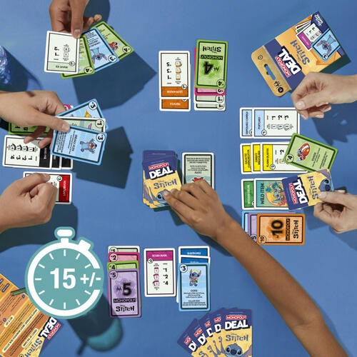 Monopoly Deal Card Game - Stitch (English Version)