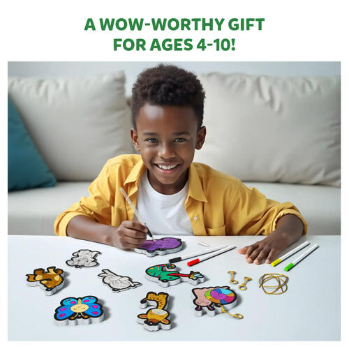 Skillmatics Aqua Puffs Animals 3D Art Kit