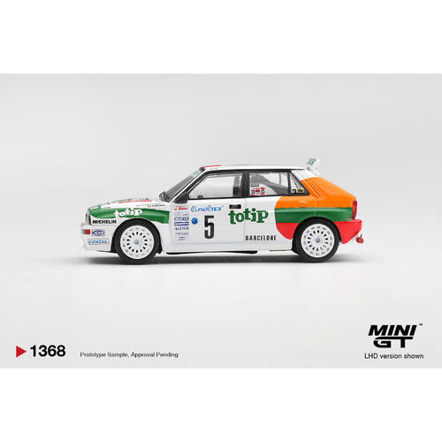 (Pre-order) MINI GT Lancia Delta Hf Integrale Evoluzione #5 1993 Rallye Monte-Carlo / Blister Packaging (Expected February 2027)