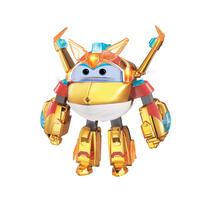 Super Wings Deluxe Transforming Supercharged Golden