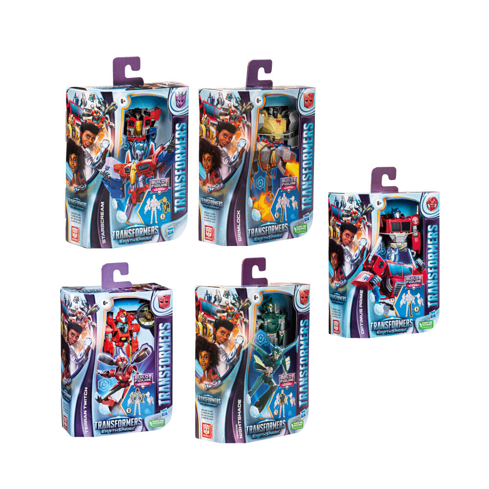 Transformers EarthSpark Deluxe Class - Assorted | Toys Transformers EarthSpark Deluxe Class - Assorted | Toys
