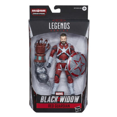Marvel Black Widow Legends Series Figure Build-A-Figure Crimson Dynamo - Assorted