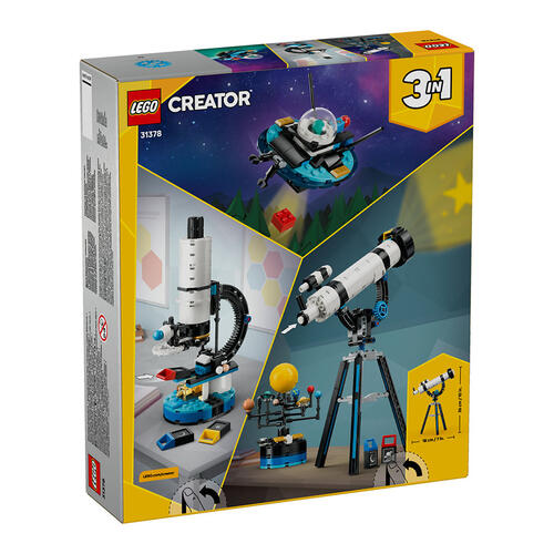 LEGO樂高創意系列 太空探索望遠鏡 31378