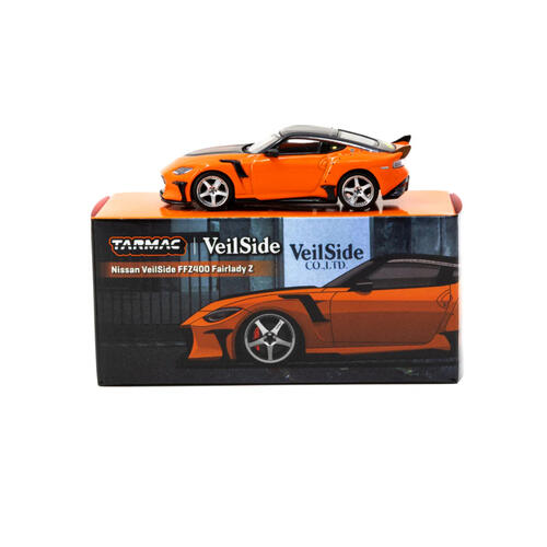  Tarmac Works 車仔 1/64 日產 VeilSide FFZ400 Fairlady Z 橙色