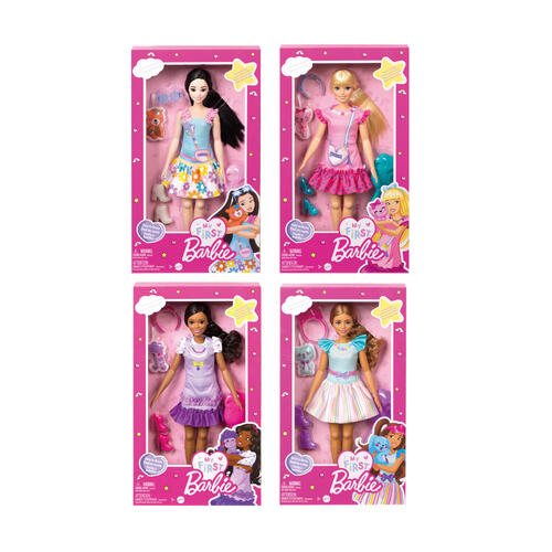 Barbie芭比 My First Barbie 系列公仔 - 隨機發貨
