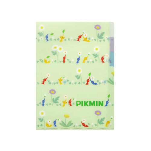 Nintendo任天堂 皮克敏A5透明文件夾 (3層) - B款