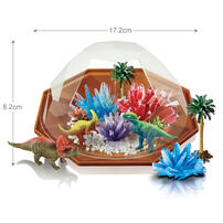 4M Dino Crystal Terrarium